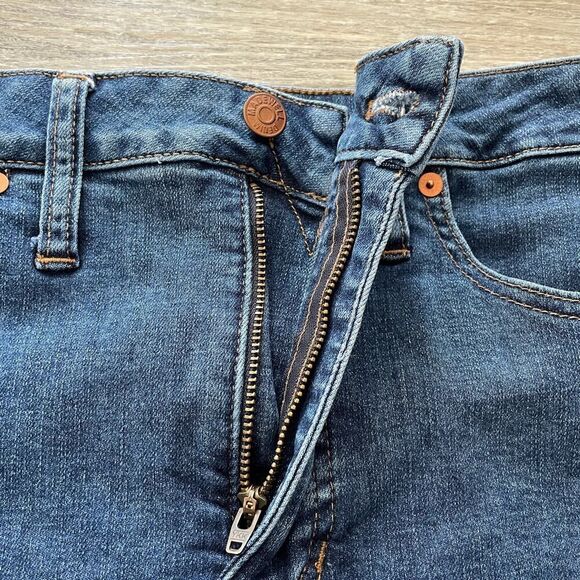 Madewell Stretch Denim Pegged Skirt in Bellhaven Wash: Cutout Edition - Size: 29 - Picture 6 of 8